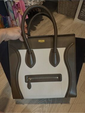 Celine Mini luggage tote